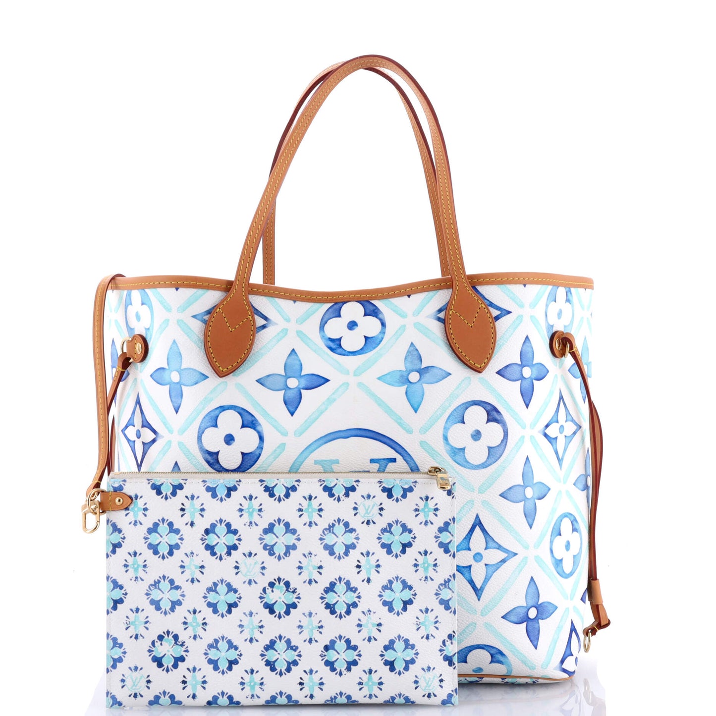 Louis Vuitton Neverfull NM Tote Limited Edition Monogram Tiles MM