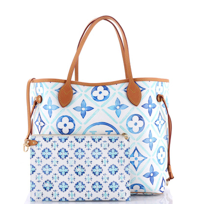 Louis Vuitton Neverfull NM Tote Limited Edition Monogram Tiles MM