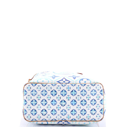 Louis Vuitton Neverfull NM Tote Limited Edition Monogram Tiles MM