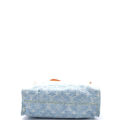 Louis Vuitton Let GO Handbag Monogram Denim PM