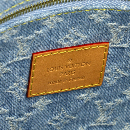 Louis Vuitton Let GO Handbag Monogram Denim PM