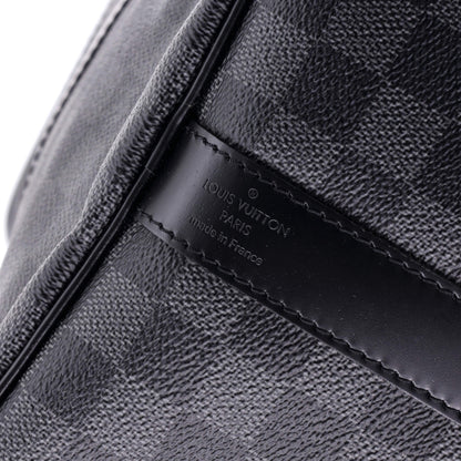 Louis Vuitton Keepall Bandouliere Bag Damier Graphite 45