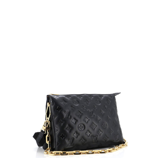 Louis Vuitton Coussin Bag Monogram Embossed Lambskin PM