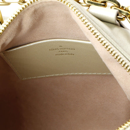 Louis Vuitton Speedy Bandouliere Bag Limited Edition Fall in Love Monogram Embossed Lambskin 22