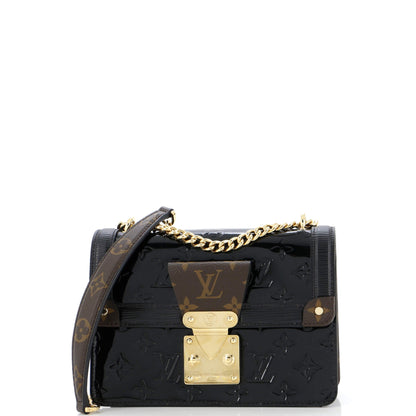 Louis Vuitton Wynwood Handbag Monogram Vernis with Monogram Canvas and Epi Leather