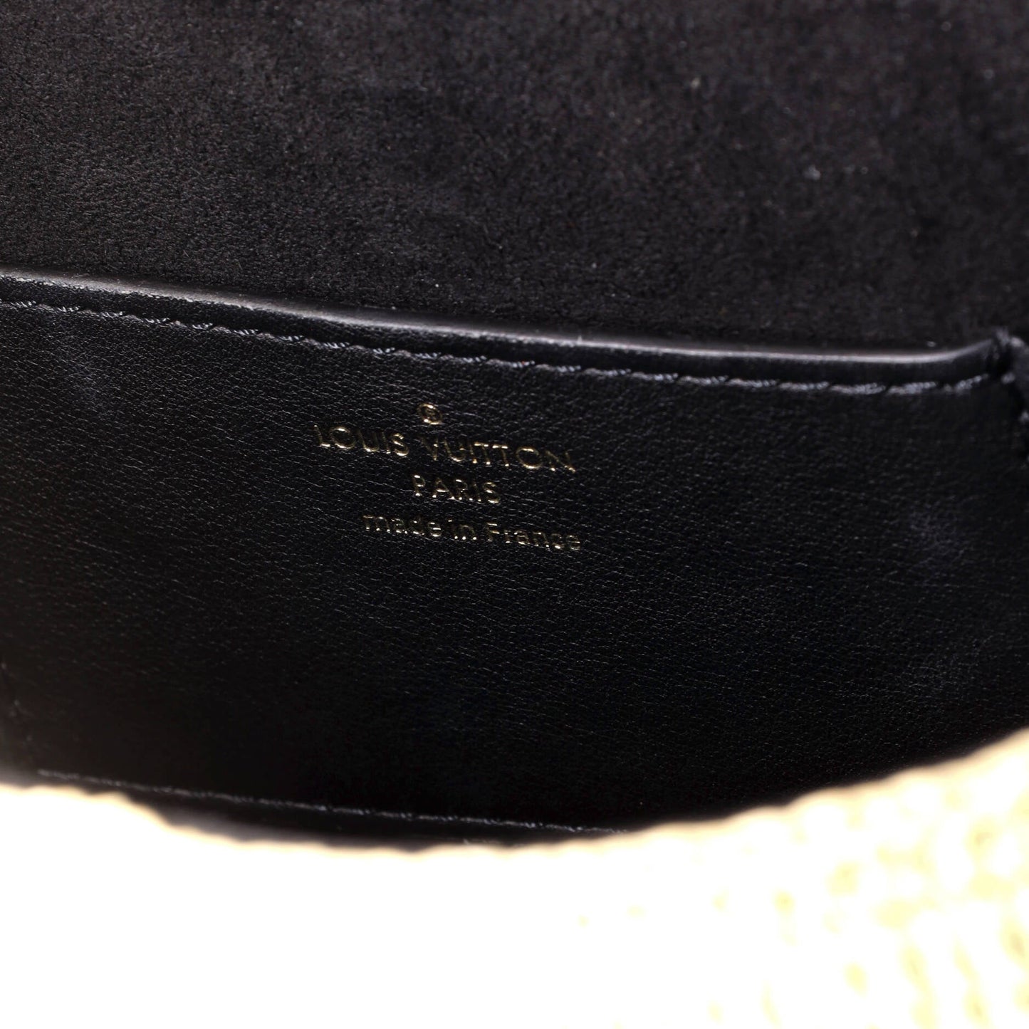 Louis Vuitton Twist Convertible Handbag Leather and Raffia MM