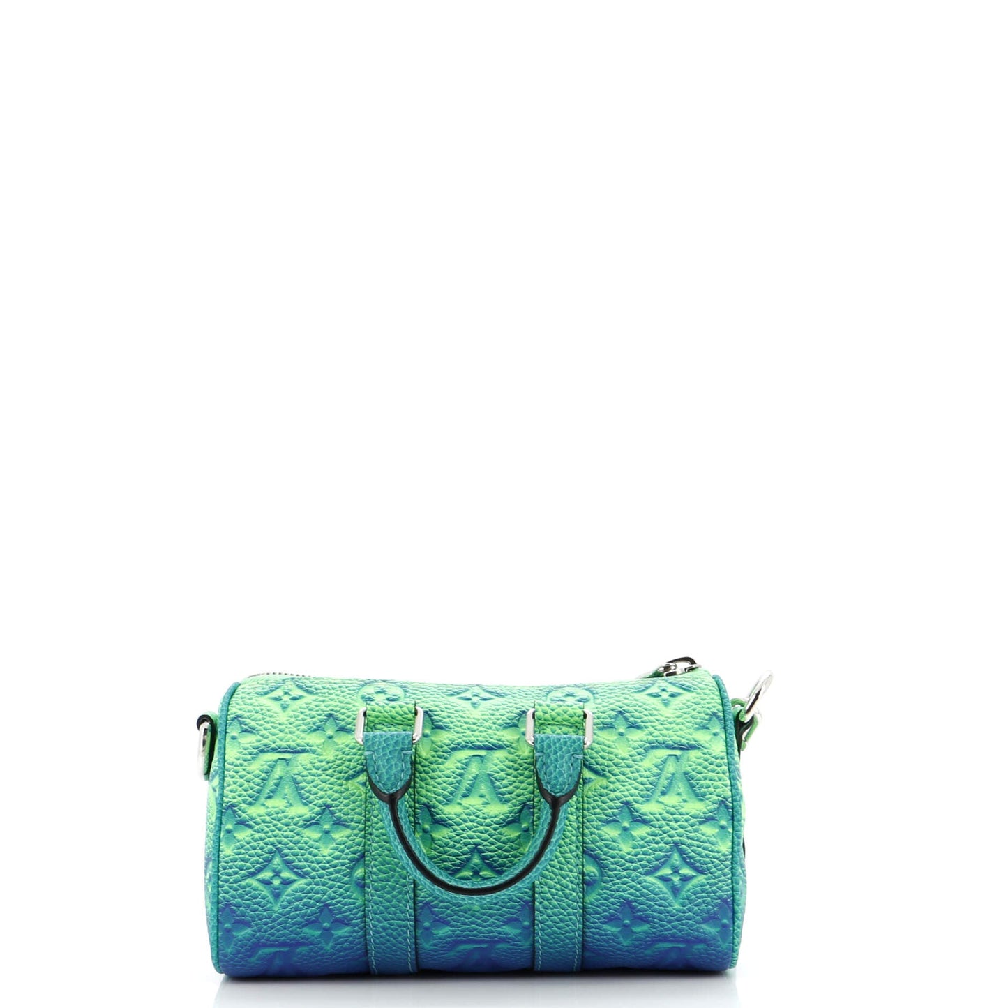 Louis Vuitton Keepall Bandouliere Bag Limited Edition Illusion Monogram Taurillon Leather XS