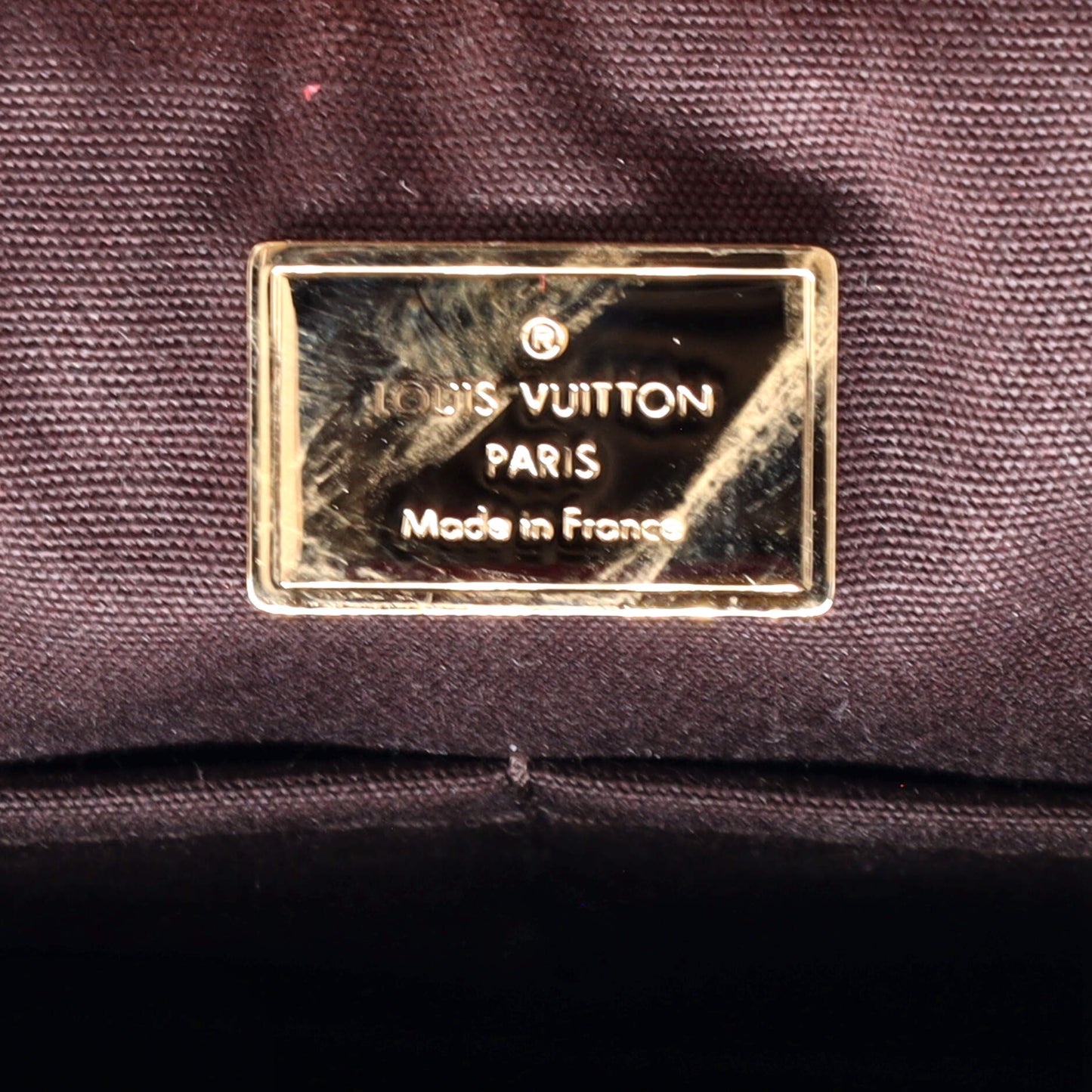 Louis Vuitton Santa Monica Handbag Monogram Vernis