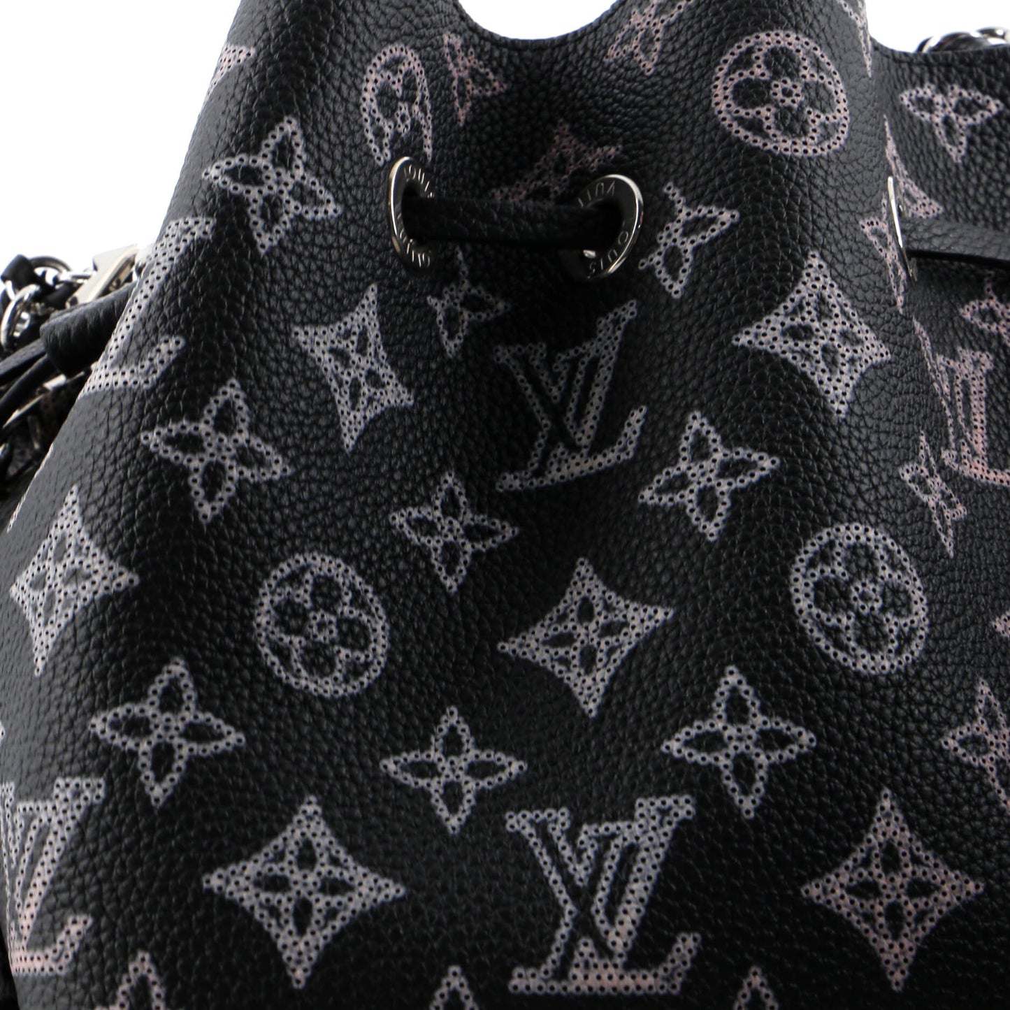 Louis Vuitton Bella Bucket Bag Flight Mode Mahina Leather