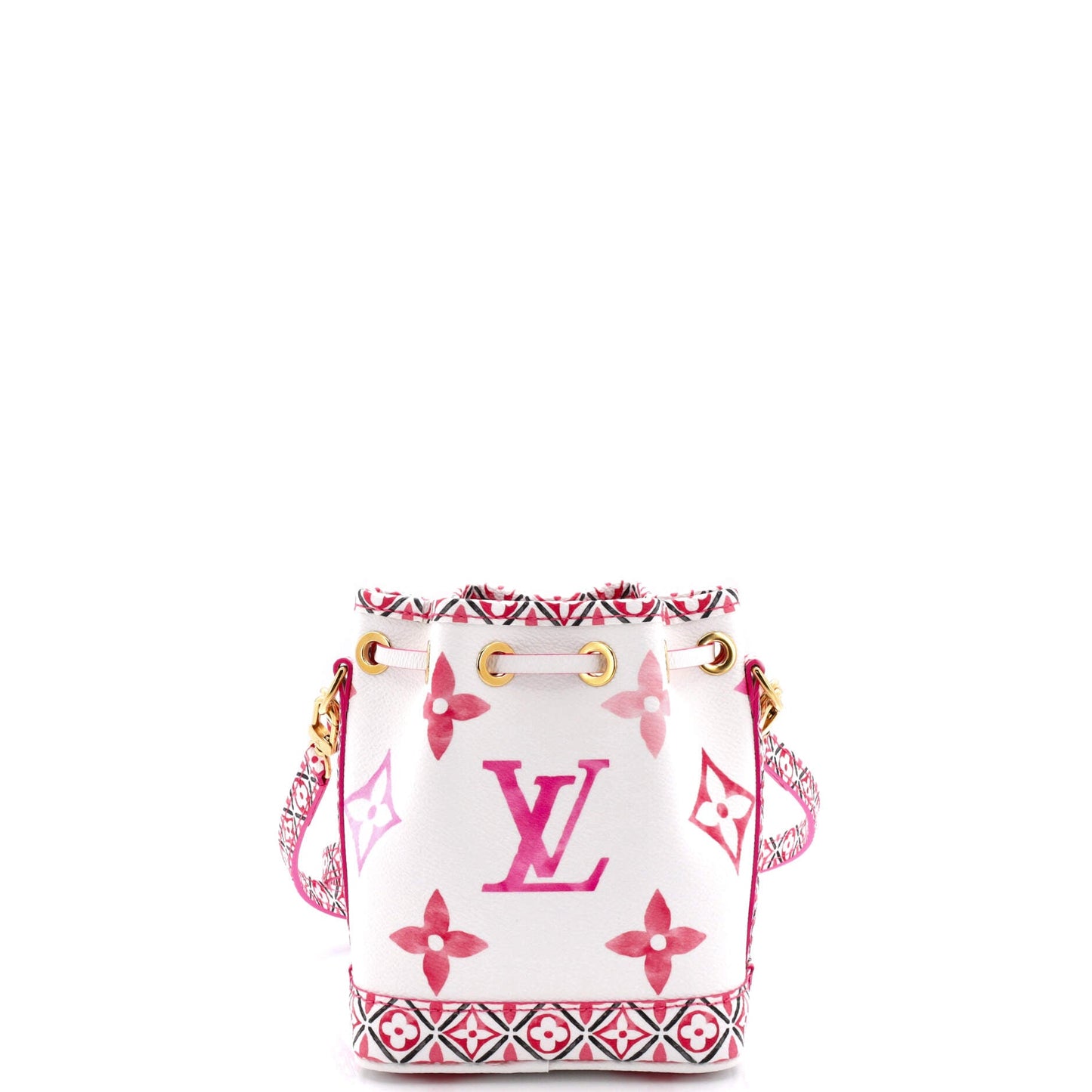 Louis Vuitton Noe NM Handbag By The Pool Monogram Watercolor Giant Nano