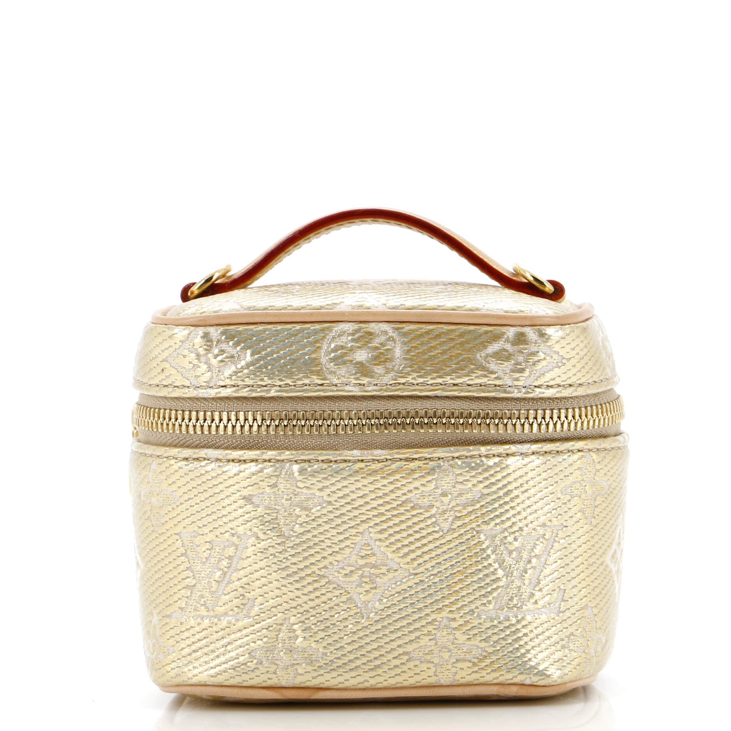 Louis Vuitton Vanity Case Monoglam Jacquard Canvas Micro