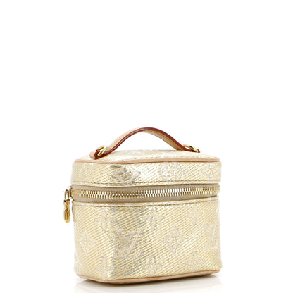 Louis Vuitton Vanity Case Monoglam Jacquard Canvas Micro