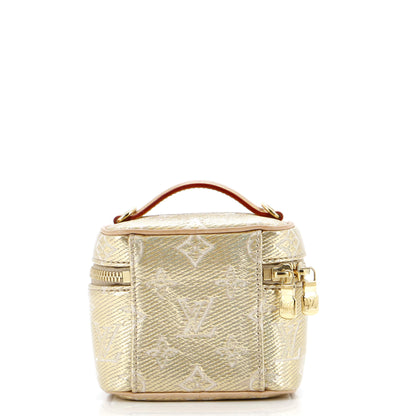 Louis Vuitton Vanity Case Monoglam Jacquard Canvas Micro