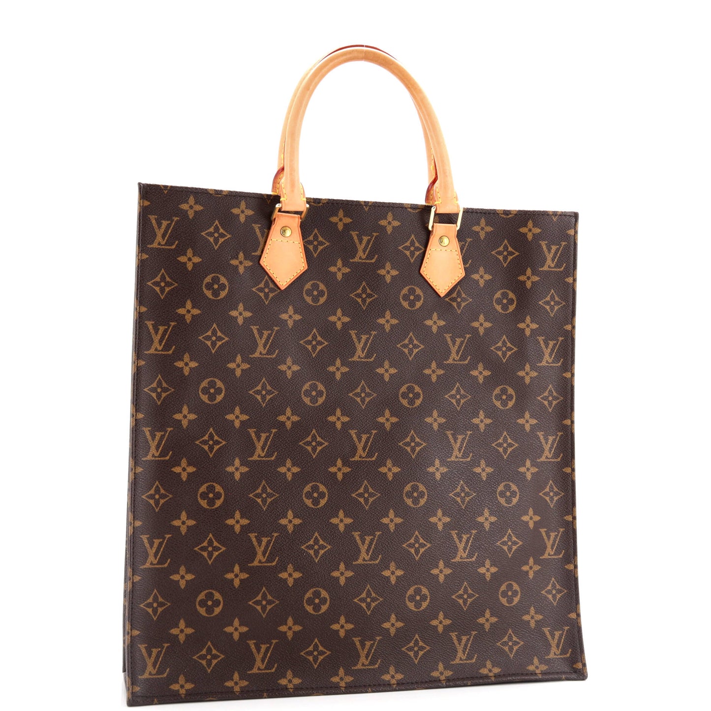 Louis Vuitton Vintage Sac Plat Bag Monogram Canvas