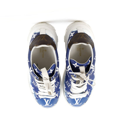 Louis Vuitton Women's Time Out Sneakers Escale Monogram Giant