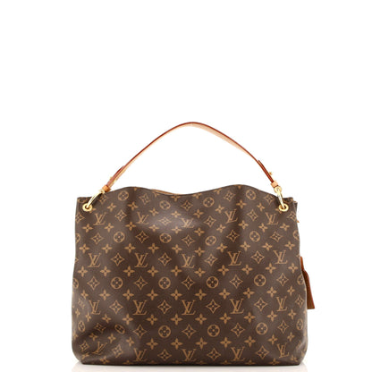 Louis Vuitton Graceful Handbag Monogram Canvas MM