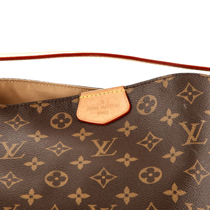 Louis Vuitton Graceful Handbag Monogram Canvas MM