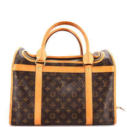 Louis Vuitton Dog Carrier Bag Monogram Canvas 40