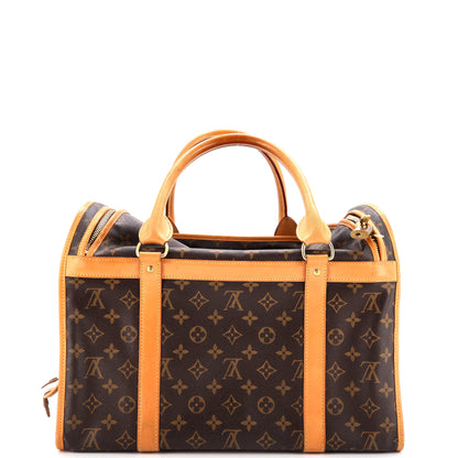Louis Vuitton Dog Carrier Bag Monogram Canvas 40