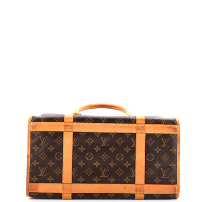 Louis Vuitton Dog Carrier Bag Monogram Canvas 40