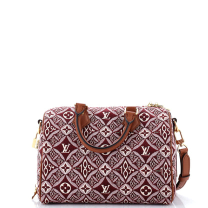 Louis Vuitton Speedy Bandouliere Bag Limited Edition Since 1854 Monogram Jacquard 25