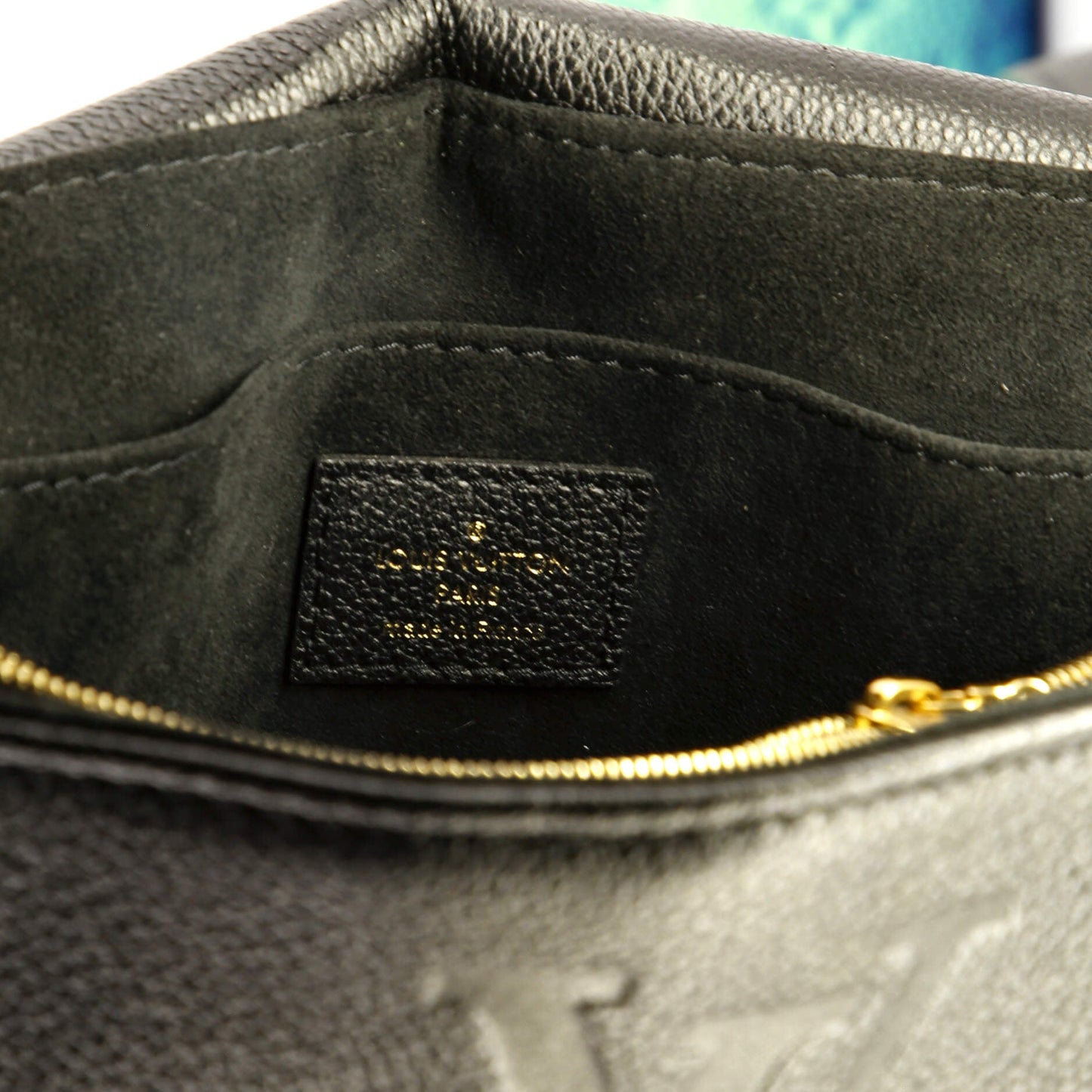 Louis Vuitton Madeleine Handbag Monogram Empreinte Giant MM