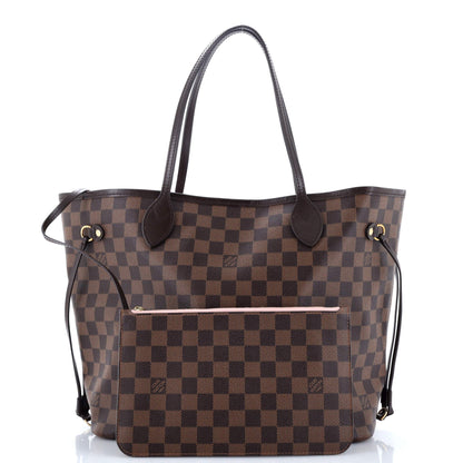 Louis Vuitton Neverfull NM Tote Damier MM