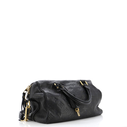 Louis Vuitton Speedy Bandouliere Bag Monogram Empreinte Leather 25