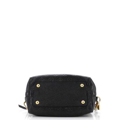 Louis Vuitton Speedy Bandouliere Bag Monogram Empreinte Leather 25