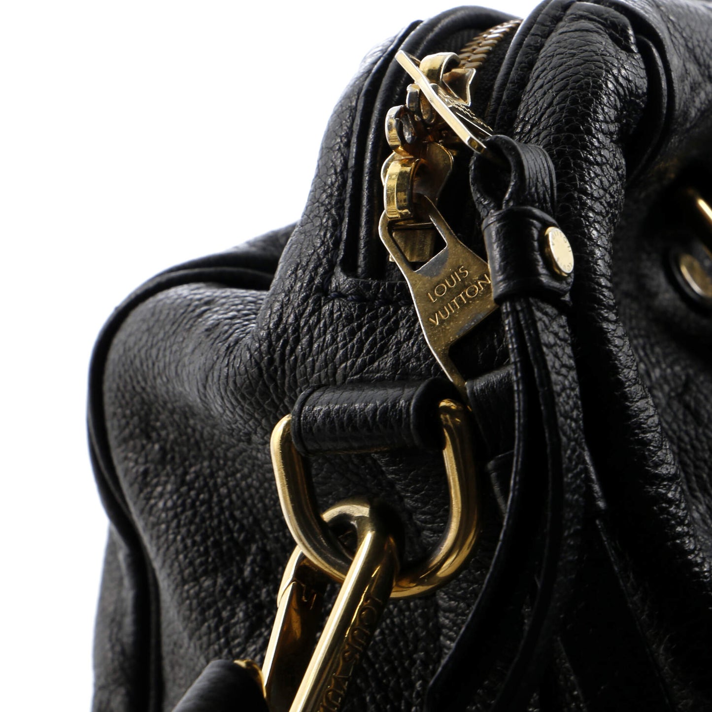 Louis Vuitton Speedy Bandouliere Bag Monogram Empreinte Leather 25
