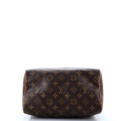 Louis Vuitton Speedy Handbag Monogram Canvas 25