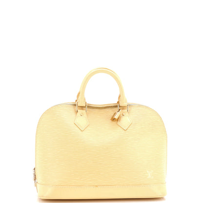 Louis Vuitton Vintage Alma Handbag Epi Leather PM