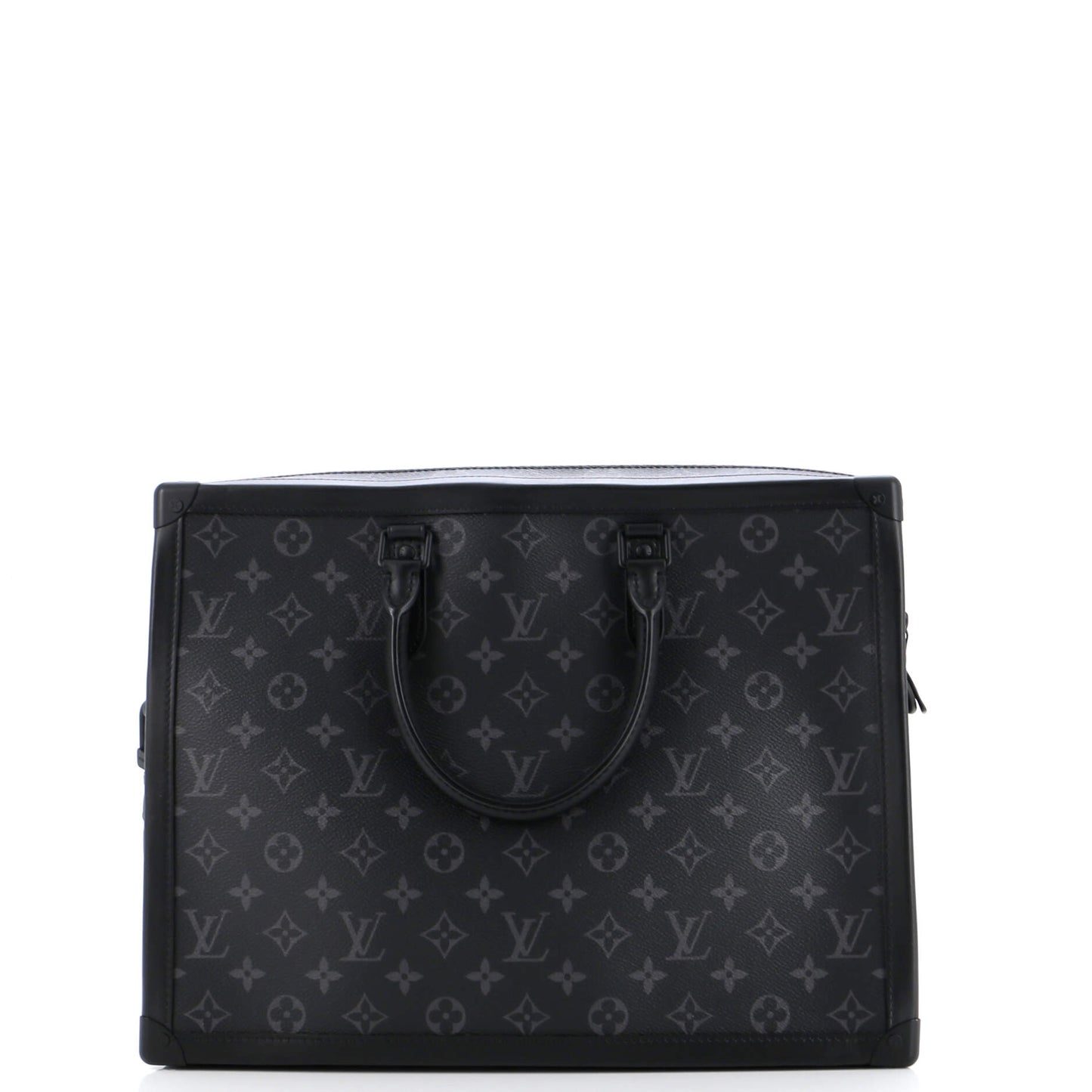 Louis Vuitton Soft Trunk Briefcase Monogram Eclipse Canvas