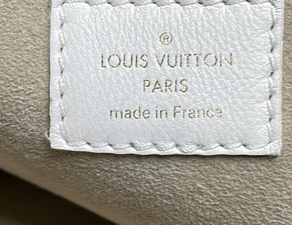 Louis Vuitton Petit Noe NM Handbag Monogram Cutout Broderie Leather