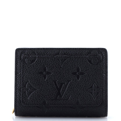 Louis Vuitton Clea Wallet Monogram Empreinte Leather