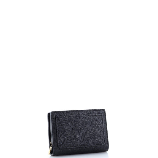 Louis Vuitton Clea Wallet Monogram Empreinte Leather
