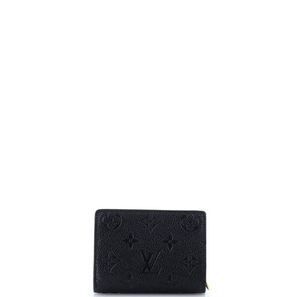 Louis Vuitton Clea Wallet Monogram Empreinte Leather