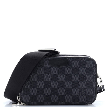 Louis Vuitton Alpha Wearable Wallet Damier Graphite