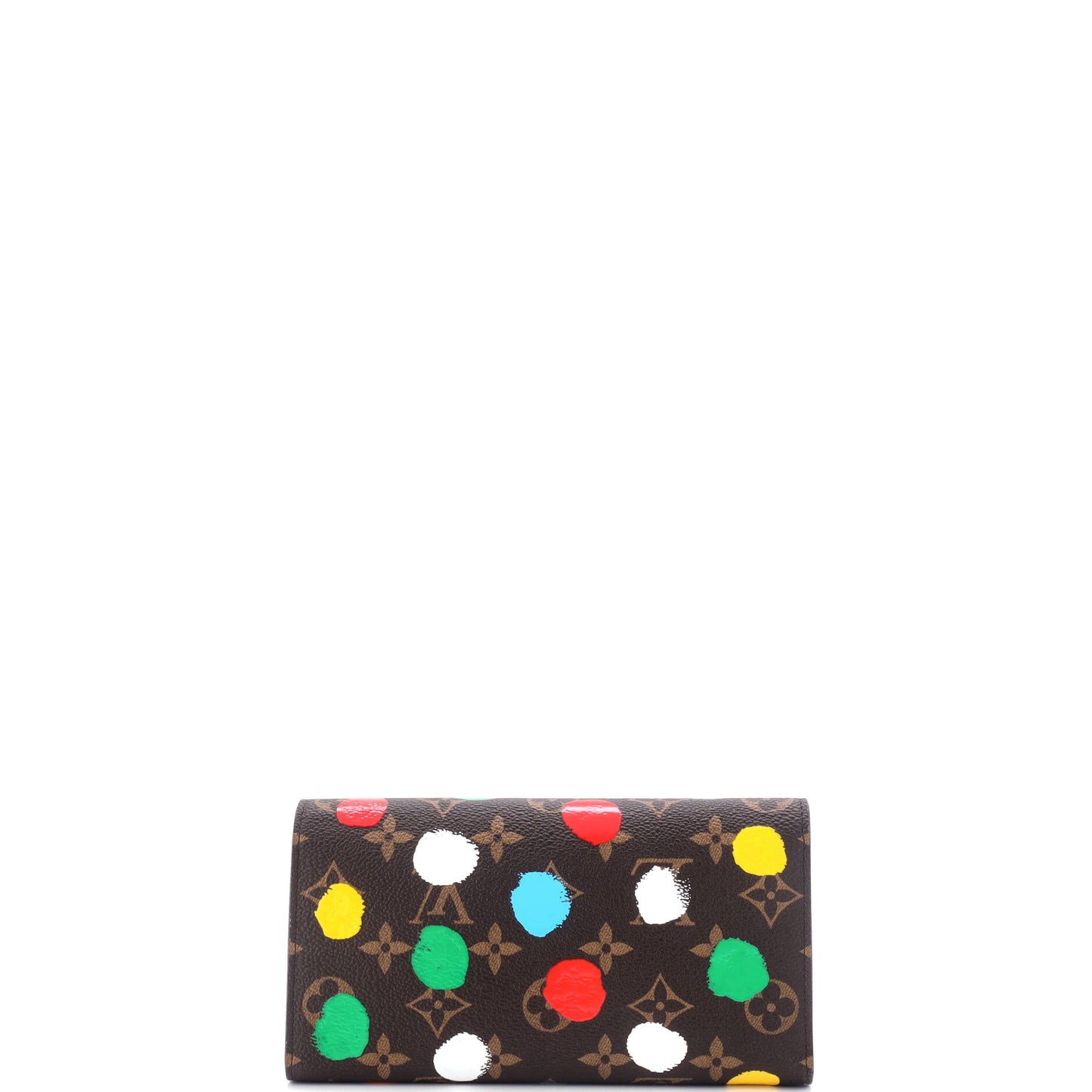 Louis Vuitton Sarah Wallet NM Yayoi Kusama Painted Dots Monogram Canvas