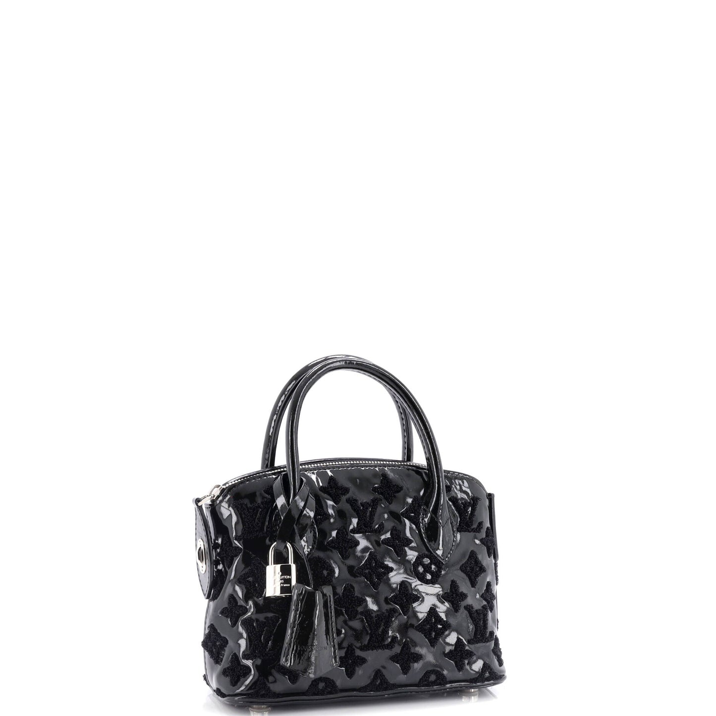 Louis Vuitton Fascination Lockit Handbag Patent Lambskin BB