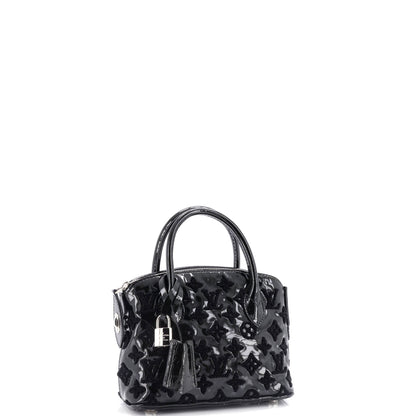 Louis Vuitton Fascination Lockit Handbag Patent Lambskin BB