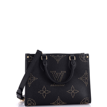 Louis Vuitton OnTheGo Tote Studded Monogram Giant Leather PM