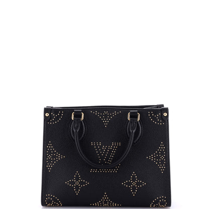 Louis Vuitton OnTheGo Tote Studded Monogram Giant Leather PM