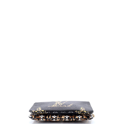 Louis Vuitton Double Zip Pochette Limited Edition Jungle Monogram Giant