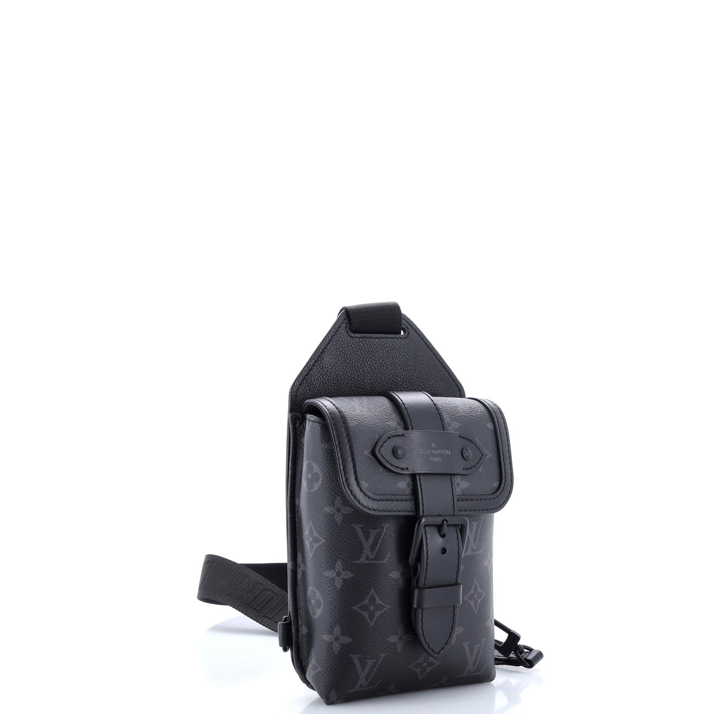 Louis Vuitton Saumur Slingbag Monogram Eclipse Canvas