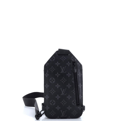 Louis Vuitton Saumur Slingbag Monogram Eclipse Canvas