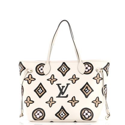 Louis Vuitton Neverfull NM Tote Wild at Heart Monogram Giant MM