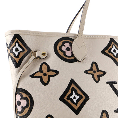 Louis Vuitton Neverfull NM Tote Wild at Heart Monogram Giant MM