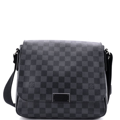 Louis Vuitton District Messenger Bag Damier Graphite PM