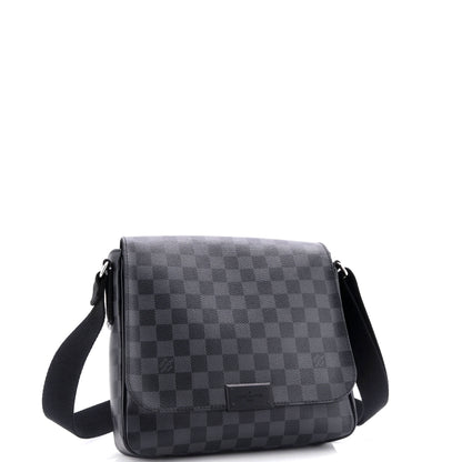 Louis Vuitton District Messenger Bag Damier Graphite PM